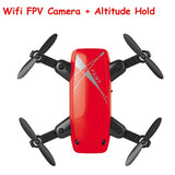 S9HW Mini Drone With Camera HD S9 No Camera Foldable RC Quadcopter Altitude Hold Helicopter WiFi FPV Micro Pocket Drone Aircraft