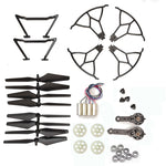 Foldable Selfie KY601S RC drone spare parts blades motor engines KY601S propellers gears landing skid guards part