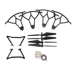 Foldable Selfie KY601S RC drone spare parts blades motor engines KY601S propellers gears landing skid guards part